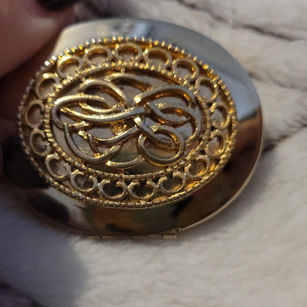 Vintage Large Gold Locket